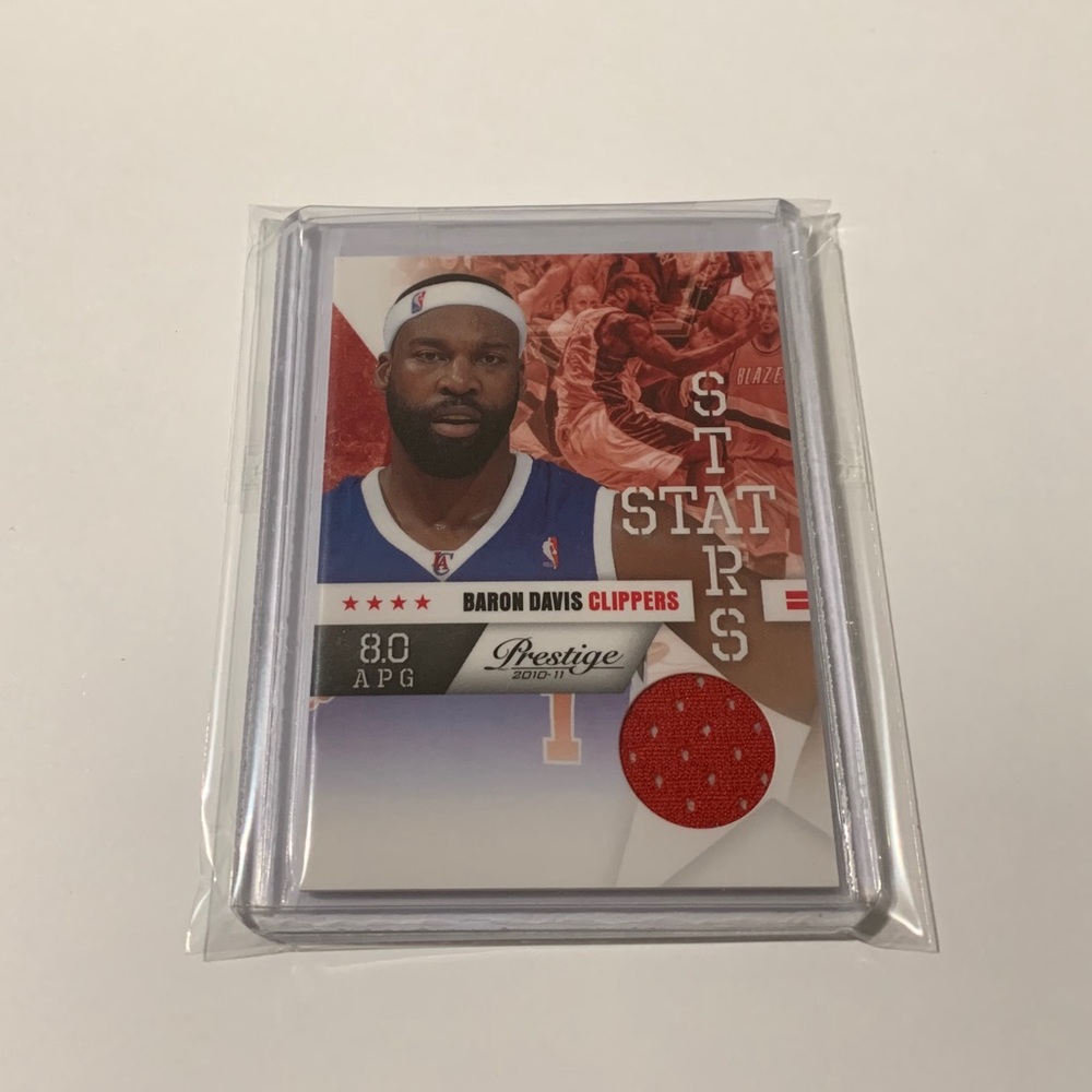 Baron Davis ‘10 Prestige Jersey Card 039/249